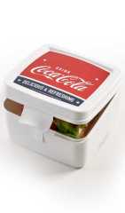 Snips szendvicstartó doboz, 0.5 liter, Coca-cola mintával, 0002004