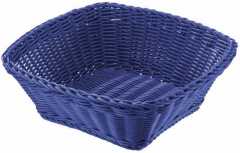 Westmark 02096678101 fonott kosár, 23x23x9 cm, kék, szögletes, 02096678101