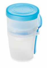 Snips 055064  joghurt pohár gyümölcs vagy granola tartóval, 0,5 liter, jégakkuval, 055064