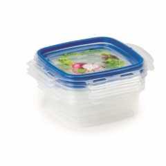 Snips 090002 ételtároló doboz, műanyag, 0,5 liter, 3 db, mikrózható, 090002