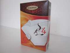 Kávéfilter papír, 4/100, 100 db/dob., 4 csészés, 121802