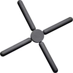 Westmark 15632270 edényalátét, összecsukható, 22 cm átmérővel, 200 °C-ig hőálló, szilikon, 15632270