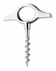 Ghidini 1808 francia típusú dugóhúzó, üvegnyitóval, króm, 1808