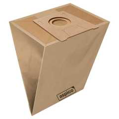 Aspico 142A zsugorfóliás papír porzsák, 5 db, Bosch és Siemens porszívó kompatibilis (azonos a 131, 142, 504 porzsákokkal), 300142A