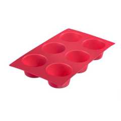 Westmark 3015 muffin sütőforma, 6 db, szilikon, 7 cm átmérővel, 3015