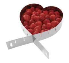 Westmark 3134 sütőforma, szív alakú, 14,5-27 cm között állítható szélességgel, 3134