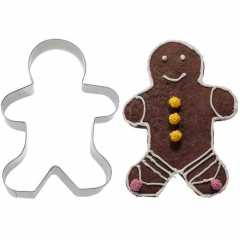 Westmark 35102291 sütemény kiszúró, mézeskalács ember forma, 12 cm, rozsdamentes, 35102291