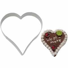 Westmark 35142291 sütemény kiszúró, szív forma, 12 cm, rozsdamentes, 35142291