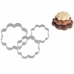 Westmark 35262291 sütemény kiszúró szett, virág formájú, 3 részes, 35262291