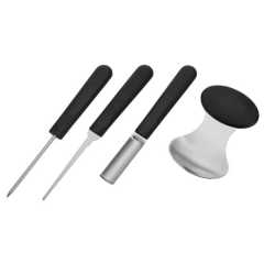 Westmark 51282260 tökfaragó készlet, 4 részes, faragási mintákkal, 51282260