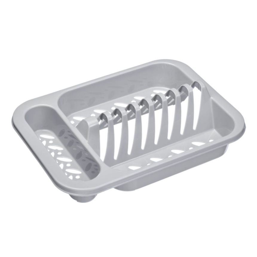 Westmark 52592270 edénycsepegtető, evőeszköz tartóval, 8 tányérhoz, műanyag, 52592270