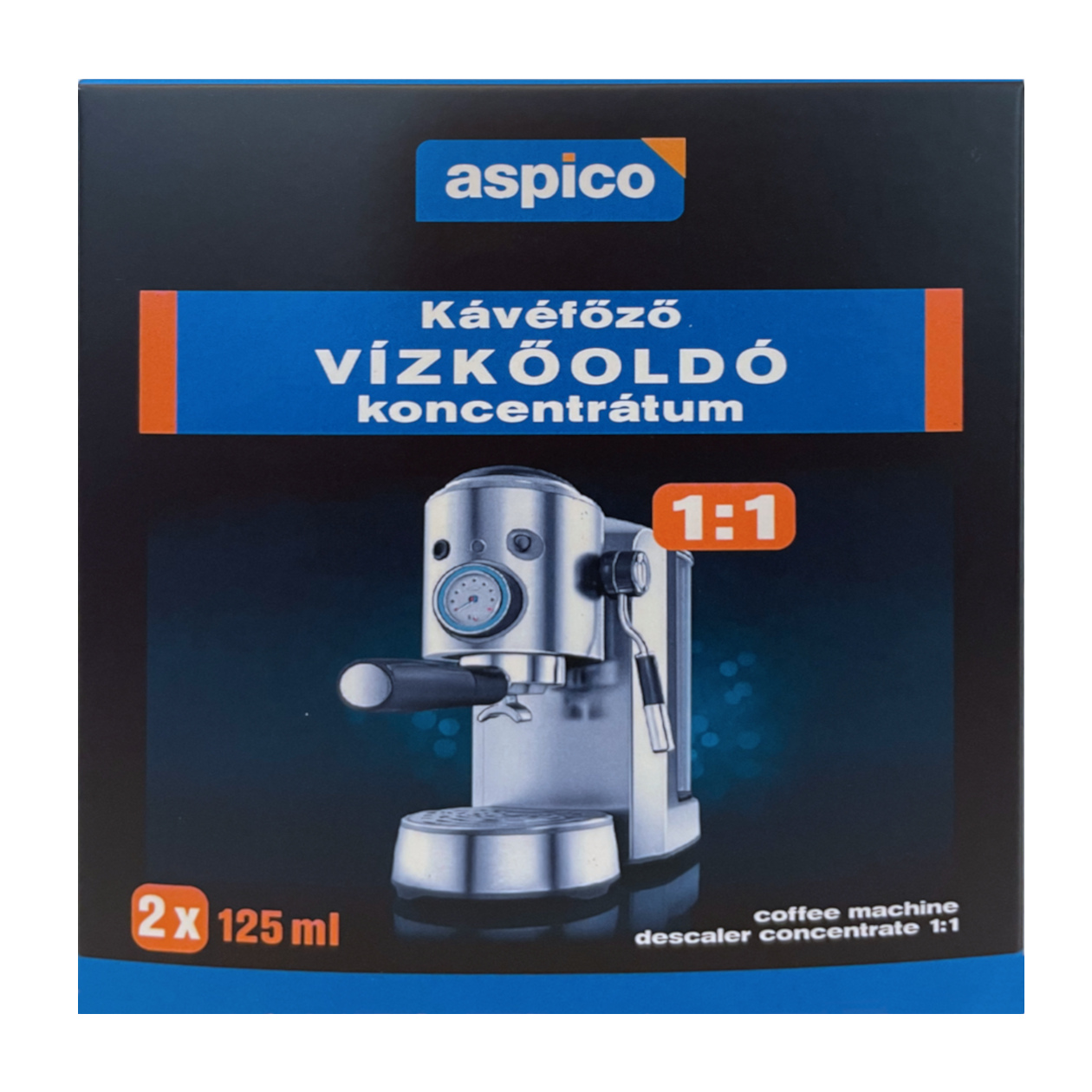 Kávéfőző vízkőoldó, 2x125ml, D250