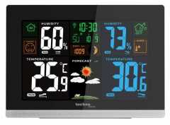 Technoline WS 6462 időjárás állomás színes LCD kijelzővel, WS6462